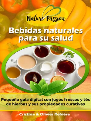 cover image of Bebidas naturales para su salud